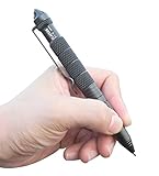 Manganeso clip de la pluma: diseño ergonómico, fácil de llevar el colgante mochila, bolso, portátil, con el material de las normas militares aluminio aeroespacial, estiramiento moderado, no caer.