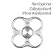 Produktbild OTOFLY Fidget hand Spinner High-Speed-Edelstahl-Kugellager 2 bis 5 Min Spin Zeiten Ideal zur Steigerung der Konzentration, Konzentration