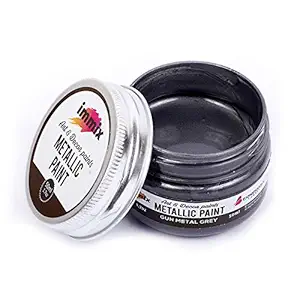 expressions craft immix Acrylic Metallic Colours Gun Metal 50 Ml