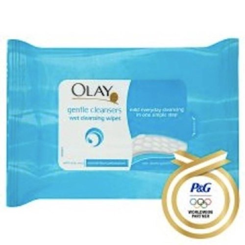 Olay Gentle Cleansers Wet Cleansing Wipes - Pack Of 2