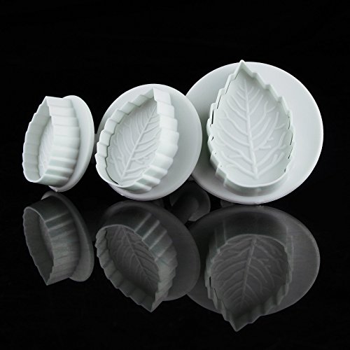 Swees Fondant Ausstecher DIY 33 tlg Ausstechform Stempel Modellierwerkzeug Glätter Fondant Marzipan Tortendeko & Klein Marzipan-Messer Kuchen Cutter Modellierwerkzeug - 7