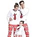 Produktbild Weihnachten Set Kinder Baby Kleidung Pullover Familie Pyjamas Nachtwäsche Outfits Set Schlafanzug Homewear für Eltern Jungen Mädchen Spielanzug Kindabnutzung Set ABsoar Familienanzug Pyjamas