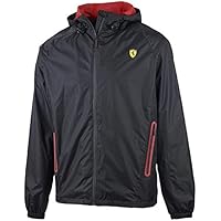 Scuderia Ferrari cortavientos, negro, large