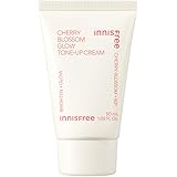 Innisfree Jeju Cherry Blossom Tone Up Cream 50ml with Niacinamide for Dewy & Glowy Finish