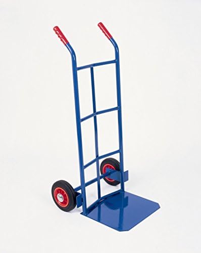 General Purpose Sack Truck with extended foot iron & centre strap.