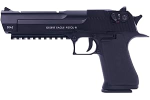 ECOMMUR Desert Eagle Rail blowback CO2 (6 mm) | Pistola semiautomatica Airsoft a sfere (Potenza: 1 joule)
