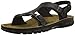 Produktbild Birkenstock Classic Saragossa Birko-Flor, Damen Knöchelriemchen Sandalen mit Keilabsatz, Schwarz (Schwarz), 42 EU