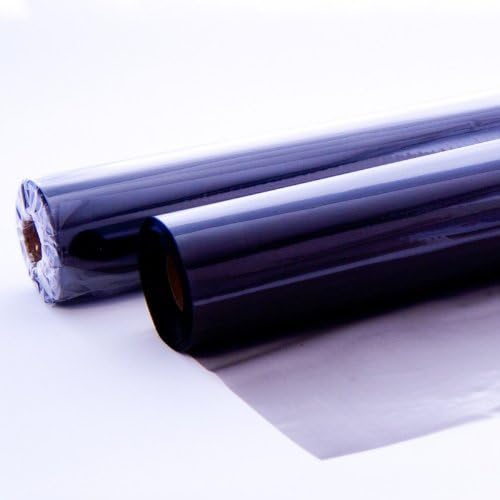 100m x 80cm BLACK TINTED Cellophane Tint Film - Flowers Florist Gift Wrap Roll - 100 Metres - BUMPER WHOLESALE ROLL