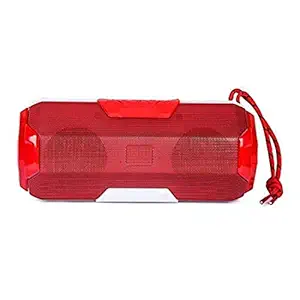 A006 Portable Bluetooth Speaker Supported Bluetooth, Memory Card, FM and Pendrive with Super BASS and Hanging Cord