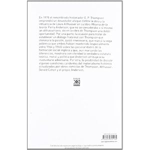 Teoría, política e historia : un debate con E. P. Thompson (Siglo XXI de España General, Band 370)