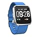 Produktbild xMxDESiZ Y7 1,3 Zoll Herzfrequenz Fitness Tracker Smart Armband Anruf Erinnern Sport Armband Blue Silica Gel