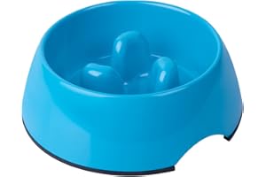 SUPERDESIGN Super Design Slow Feeder Dog Bowl, Non-Slip, 6.8 x 6.6 x 2.3 in, 6.24 Ounces, Suitable for Small and Medium-Sized Dogs