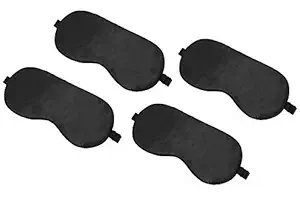 SYGA 3D Sleep Eye Mask Blindfold, Luxury Silky Contoured Eye Cover_Set 4