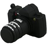 HX® 8GB / 16GB / 32GB Neuheit süß Kamera form USB 2.0 Speicherstick Datens Memory Stick USB - Stick Flash Drive Daumen Halten Geschenk (16GB)