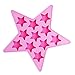 Produktbild Unbekannt Sharplace Silikon Molds Süßigkeit Silikon Formen Ausstechform Eiswürfelform Eiswürfelbehälter Kuchenfprm für Babynahrung Küchenhilfe - Rosa Stern