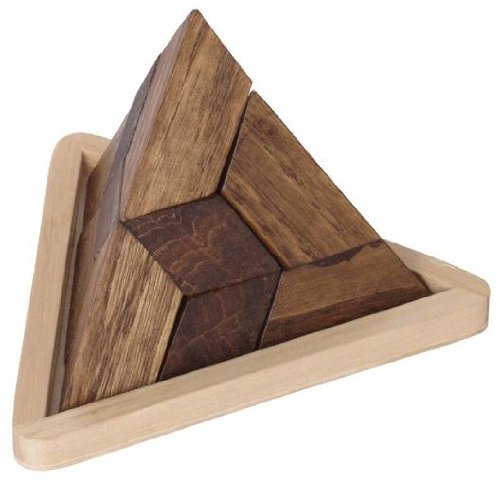 Preisvergleich Produktbild Pyramide, 5-teilig, im Holzrahmen