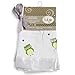 Lulujo Muslin Cotton Security Blankets Green Owls
