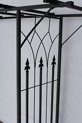 XXL Rosenbogen Rankierhilfe Rosengestell Rankgestell Gartenbogen Torbogen - 3