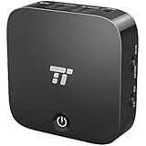 Bluetooth Transmitter and Receiver, TaoTronics Digital Optical TOSLINK and 3.5mm Wireless Audio Adapter for TV / Home Stereo System - aptX Low Latency