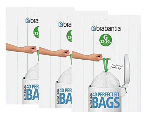 Book's Cover of Sacs poubelle Brabantia taille G 2330l40sacs