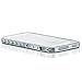 Produktbild Saxonia. Aluminium Diamanten Case für Apple iPhone 5S / 5 - Luxus Bumper und perfekter Schutz. Farbe: Silber