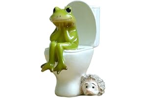 Gemmia Figurine Grenouille Fée Jardin Miniature- Grenouille pensante