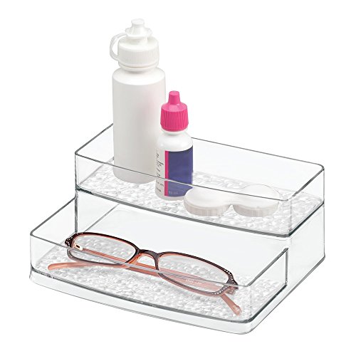 InterDesign 30820EU Rain Kosmetik-Ablagekasten, durchsichtig - 4