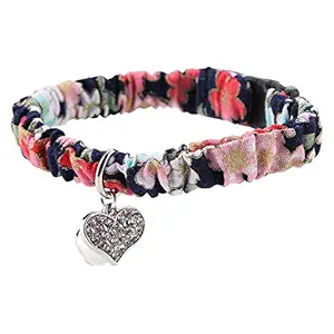 Cat Collar, Comfortable Adjustable Pet Bow Tie Elastic for Party for Birthday Decor(Zephyr Black)