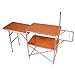 Produktbild Betty Tabelle Outdoor-Camping-Tisch - Mobile Küche Klapptisch Grill Tischhalterung mit Lichtmast (Color : Gray)