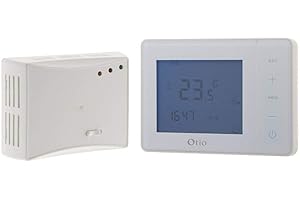 Otio -Termostato programable inalámbrico blanco - Otio