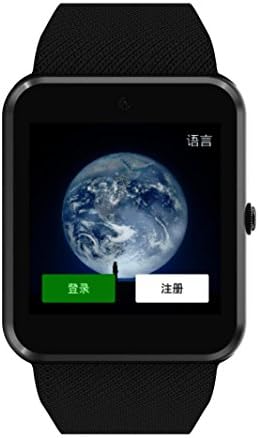 Diadia Smart Watch Android Wrist Band Bluetooth 4.0 1.2GHz MTK6572 2-core RAM ROM with Wifi/Sim/GPS Smartwatch phone for Anrioid iOS,Gifts and Toys for Dad,Kids (Black)