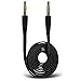 Produktbild (Black) Sony Xperia E5 Gold Plated 3.5mm Jack To Jack Connection Aux Auxiliary Audio Flat Cable ONX3®