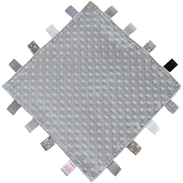 personalized taggie blanket