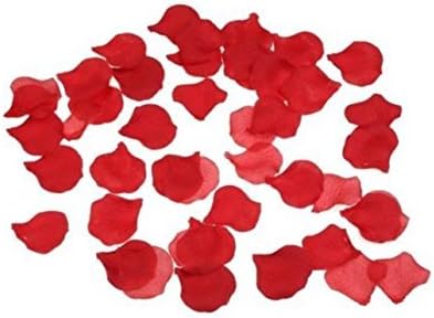 1000 Red Large Premium Silk Rose Petals Christmas, Wedding Flowers, Confetti by Leayao