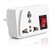 Produktbild Neuftech® Universal Reiseadapter Travel Plug mit EU Schuko Stecker DE auf UK USA CHN HK JAP usw.