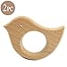 Produktbild Best for baby Vogel Baby Holz Zahnen Nursing Spielzeug Holztier Anhänger Baby Spielzeug