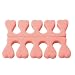 niceEshop(TM) Manicure Pedicure Tool Thicker Sponge Toe Separate Relaxers Spacer (Random Color,2 Pcs )