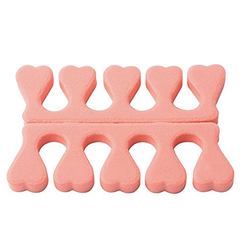 niceEshop(TM) Manicure Pedicure Tool Thicker Sponge Toe Separate Relaxers Spacer (Random Color,2 Pcs )