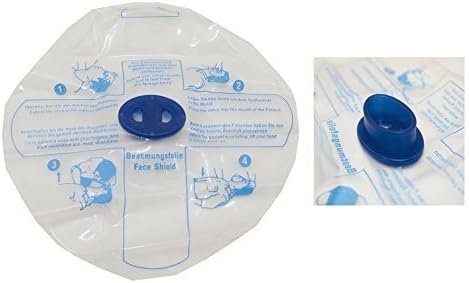 Vent Aid Resuscitation CPR Masks - Pack 10