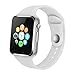 Price comparison product image KKCITE Bluetooth Smartwatch for Sporting/Hunting/Swimming,Unlocked Watch Cell Phone for Android iPhone,Samsung Galaxy Note series, Nexcus, HTC etc (White)