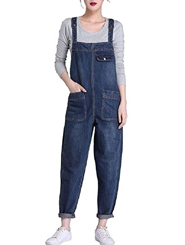 Women's Loose Fit Casual Baggy Denim 
