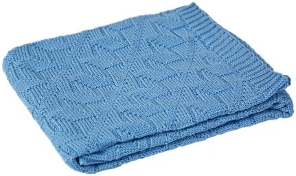Sonnenstrick Blanket Knitted Made from 100% Organic Cotton/Controlled Organic Cultivation/Made in Germany