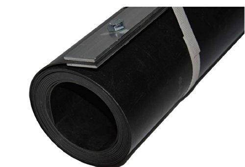 Bambussperre|Wurzelsperre|Rhizomsperre 70 cm x 5 m HDPE mit Schiene - 2