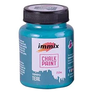 expressions craft immix Tempo Teal Home Decor Chalk Paint (250 ml)