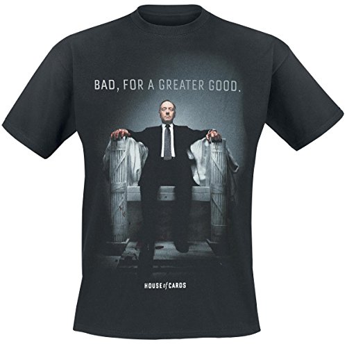 Preisvergleich Produktbild House of Cards Poster T-Shirt schwarz L