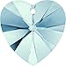 Price comparison product image Swarovski Heart Pendant Aquamarine 10.3x10mm Qty 1