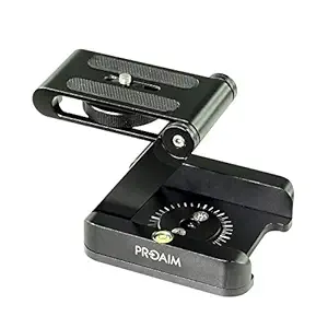 PROAIM DSLR Camera CNC Folding Z Tripod Flex Pan Tilt Ball Head Desktop Stand Holder for Camera Payload Upto 3.5kg (P-Z-STD)