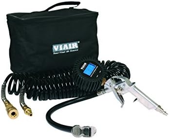 VIAIR00044 Digital Inflation Kit with 2.5" Digital Tire Gun, 30' Hose and Carry Bag
