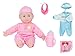 Produktbild Babypuppen Set 8461 mit Zubehör Baby-Puppe Puppenzubehör Puppen-Set von Alsino