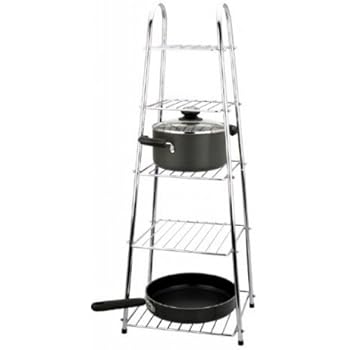 Pfannenregal, 5 Ebenen: Amazon.de: Küche & Haushalt